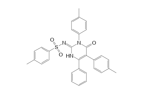 6-Phenyl-3,5-di-p-tolyl-2-(tosylimino)-2,3-dihydropyrimidin-4(1H)-one