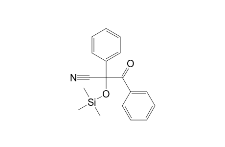 Benzenepropanenitrile, .beta.-oxo-.alpha.-phenyl-.alpha.-[(trimethylsilyl)oxy]-