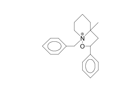 cis-6-Methyl-8-phenyl-9-oxa-1-aza-bicyclo(4.3.0)nonane-N-benzyl cation