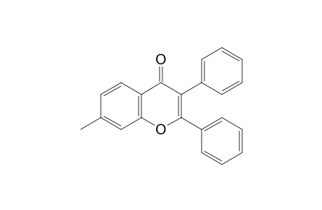 7-Methyl-2,3-diphenyl-4H-chromen-4-one