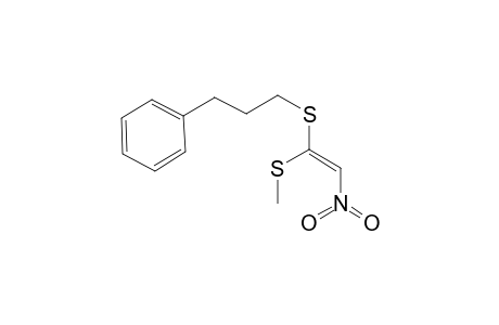1-[3-(Phenylpropyl)thio]-1-(methylthio)-2-nitroethene
