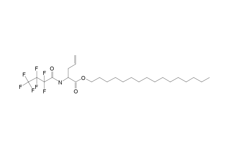 D-Allylglycine, N-heptafluorobutyryl-, hexadecyl ester