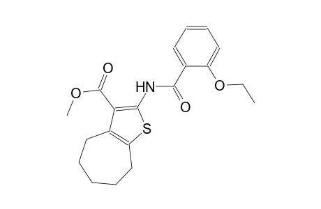 methyl 2-[(2-ethoxybenzoyl)amino]-5,6,7,8-tetrahydro-4H-cyclohepta[b]thiophene-3-carboxylate