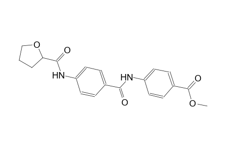 benzoic acid, 4-[[4-[[(tetrahydro-2-furanyl)carbonyl]amino]benzoyl]amino]-, methyl ester