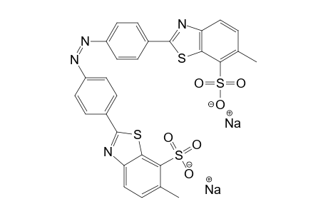 7-Benzothiazolesulfonic acid,2,2'-(azo-p-phenylene)bis[6-methyl-, sodium salt