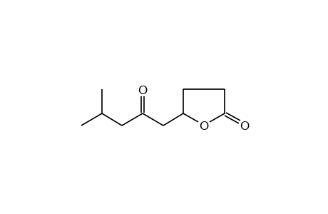 4-HYDROXY-8-METHYL-6-OXONONANOIC ACID, gamma-LACTONE