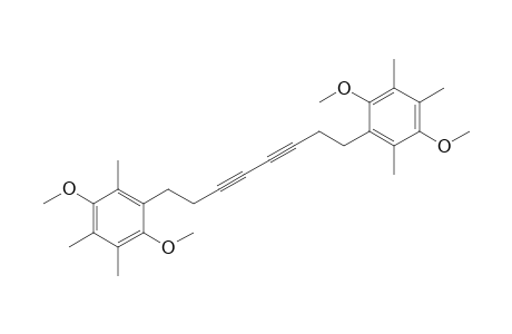 1,8-Bis(2,5-dimethoxy-3,4,6-trimethylphenyl)octa-3,5-diyne