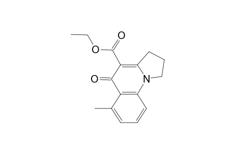 5-keto-6-methyl-2,3-dihydro-1H-pyrrolo[1,2-a]quinoline-4-carboxylic acid ethyl ester