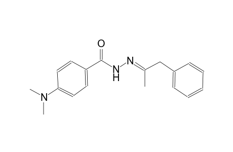 4-(dimethylamino)-N'-[(E)-1-methyl-2-phenylethylidene]benzohydrazide