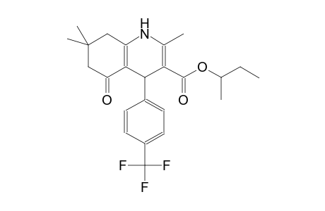 3-quinolinecarboxylic acid, 1,4,5,6,7,8-hexahydro-2,7,7-trimethyl-5-oxo-4-[4-(trifluoromethyl)phenyl]-, 1-methylpropyl ester