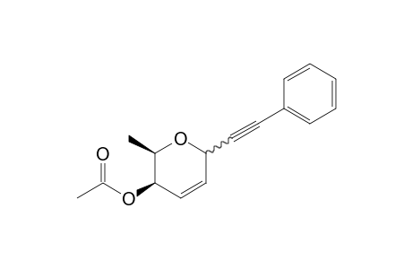 1-(4'-O-Acetyl-2',3',6'-trideoxy-.alpha.D-erythro-hex-2'-enopyranosyl)-2-phenylethyne