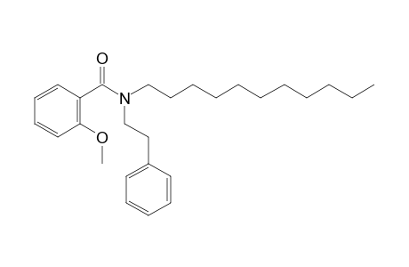 Benzamide, 2-methoxy-N-(2-phenylethyl)-N-undecyl-