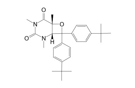 (Z)-8,8-BIS-(4-TERT.-BUTYLPHENYL)-2,4,6-TRIMETHYL-7-OXA-2,4-DIAZABICYCLO-[4.2.0]-OCTANE-3,5-DIONE