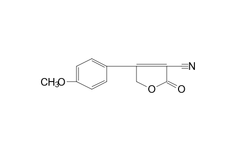 2,5-DIHYDRO-4-(p-METHOXYPHENYL)-2-OXO-3-FURONITRILE