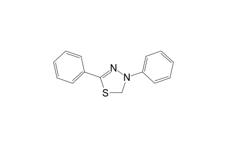1,3,4-Thiadiazole, 2,3-dihydro-3,5-diphenyl-