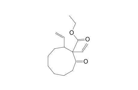 Cyclononanecarboxylic acid, 9-ethenyl-2-oxo-3-[2-(phenylsulfinyl)ethyl]-, ethyl ester