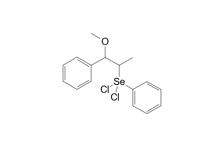erythro 1-phenyl-1-methoxy-2-phenylsenenyl propane dichloride