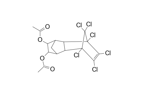 1,4:5,8-Dimethanonaphthalene-2,3-diol, 5,6,7,8,9,9-hexachloro-1,2,3,4,4a,5,8,8a-octahydro-, diacetate, (1.alpha.,2.alpha.,3.beta.,4.alpha.,4a.beta.,5.beta.,8.beta.,8a.beta.)-