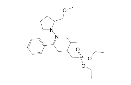 1-[3'-(Diethoxyphosphoryl)methyl]-4'-methyl-1'-{phenylpentylidene}amino]-2-methoxymethylpyrrolidine