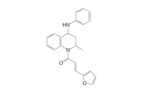 1-[(2E)-3-(2-Furyl)-2-propenoyl]-2-methyl-N-phenyl-1,2,3,4-tetrahydro-4-quinolinamine