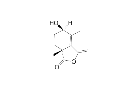 (R)-5-Hydroxy-4,7a-dimethyl-3-methylene-hexahydro-isobenzofuran-1-one