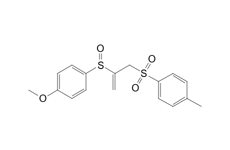 3-(4-Methylphenylsulfonyl)-2-(4-methoxyphenylsulfinyl)propene
