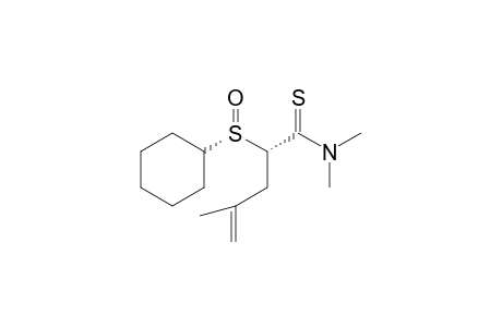 (SS,2S)-2-Cyclohexylsulfinyl-N,N-dimethyl-4-methylpent-4-enethioamide