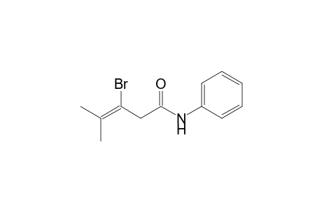 3-Bromo-4-methyl-N-phenylpent-3-enamide