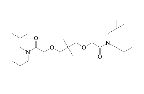 2,2-Dimethylpropane, 1,3-dioxybis(N,N-diisobutylacetamide)-