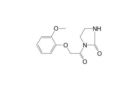 1-[2-(2-methoxyphenoxy)-1-oxoethyl]-2-imidazolidinone