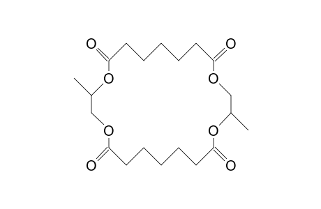 Rac-10,21-dimethyl-1,9,12,20-tetraoxa-2,8,13,19-tetraoxo-cyclodocosane