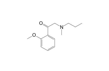 2'-Methoxy-2-(N-methyl,N-propylamino)acetophenone