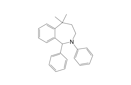 1H-2-Benzazepine, 2,3,4,5-tetrahydro-5,5-dimethyl-1,2-diphenyl-