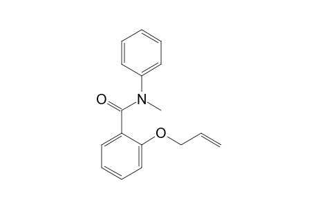 N-methyl-N-phenyl-2-prop-2-enoxy-benzamide