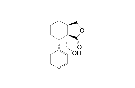 (3aR,7S,7aS)-7a-(hydroxymethyl)-7-phenyl-3,3a,4,5,6,7-hexahydro-2-benzofuran-1-one