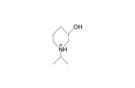 3-Hydroxy-1-isopropyl-piperidine cation