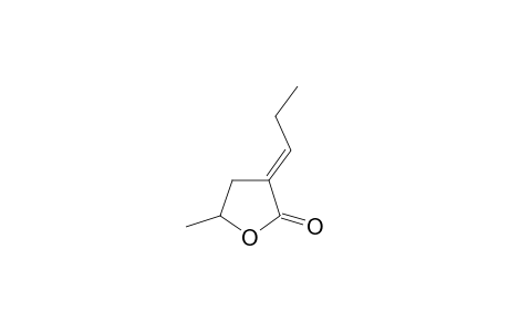 (3E)-5-methyl-3-propylidene-2-oxolanone