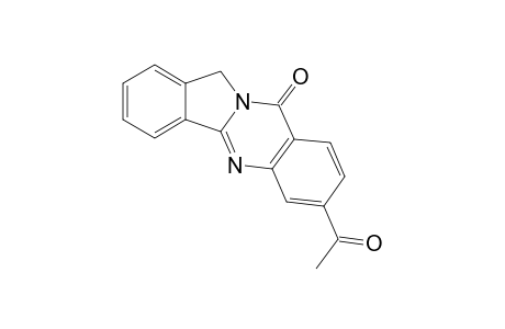 7-Acetylisoindolo[1,2-b]quinazolin-10(12H)-one