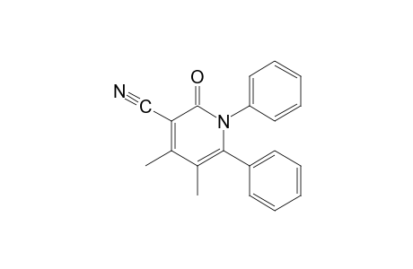 1,2-dihydro-4,5-dimethyl-1,6-diphenyl-2-oxonicotinonitrile