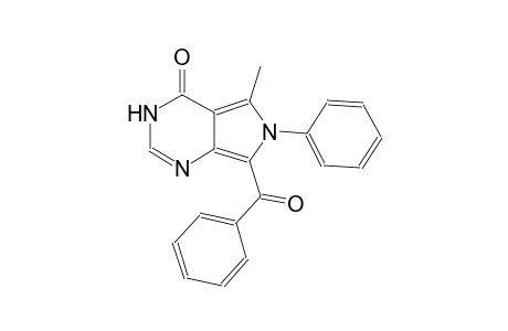 7-benzoyl-5-methyl-6-phenyl-3,6-dihydro-4H-pyrrolo[3,4-d]pyrimidin-4-one