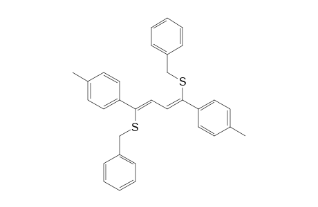 (Z,Z)-1,4-Di(benzylthio)-1,4-di(p-tolyl)-1,3-butadiene