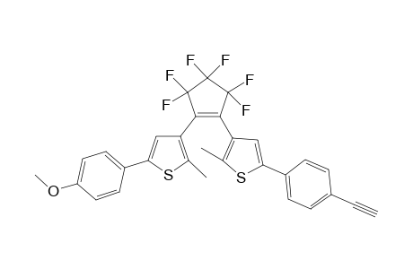 5-(4-Ethynylphenyl)-3-(3,3,4,4,5,5-hexafluoro-2-(5-(4-methoxyphenyl)-2-methylthiophen-3-yl)cyclopent-1-enyl)-2-methylthiophene