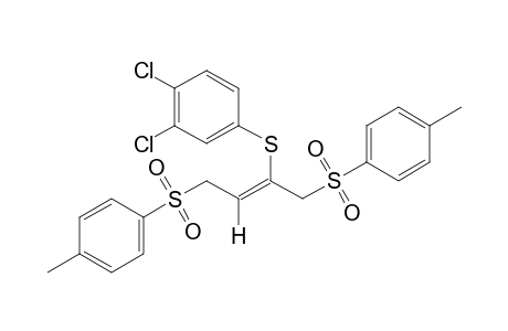 (Z)-1,4-bis(p-tolylsulfonyl)-2-[(3,4-dichlorophenyl)thio]-2-butene