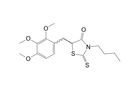 3-butyl-5-(2,3,4-trimethoxybenzylidene)rhodanine