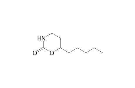 2H-1,3-Oxazin-2-one, tetrahydro-6-pentyl-