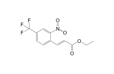 Ethyl (E)-3-[2-Nitro-4-(trifluoromethyl)phenyl]propenoate