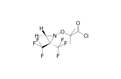 1-(2-CHLOROCARBONYLPROP-2-OXY)-2,2-BIS(TRIFLUOROMETHYL)AZIRIDINE