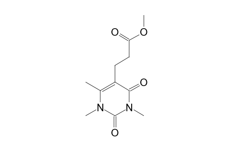METHYL-3-(1,2,3,4-TETRAHYDRO-1,3,6-TRIMETHYL-2,4-DIOXOPYRIMIDIN-5-YL)-PROPANOATE
