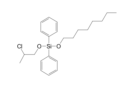 Silane, diphenyl(2-chloropropoxy)octyloxy-