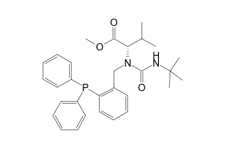(2S,1'RS)-2-[N-(1'-N-tert-Butylcarbamoyl-(o-diphenylphosphino)benzyl]amino-3-methylbutanoic acid methyl ester
